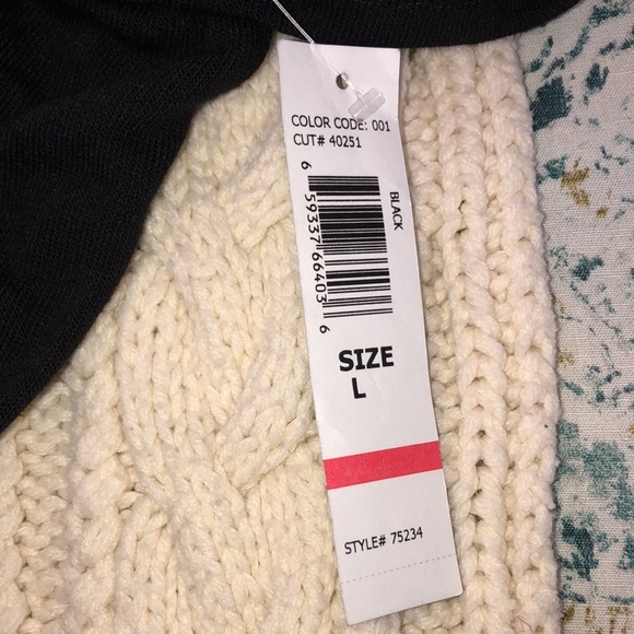 TIANA B size large black shift dress; new w/tags - Picture 4 of 6